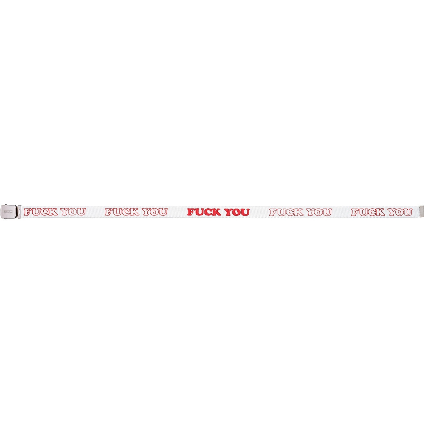 Supreme/HYSTERIC GLAMOUR Fuck You Belt view 3